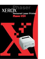 Xerox Phaser 3115 Quick Reference Manual preview