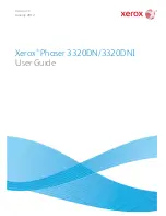 Xerox Phaser 3320DN User Manual preview