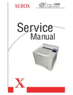 Xerox Phaser 3425 Service Manual preview