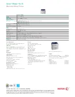 Preview for 2 page of Xerox Phaser 3435DN Specification