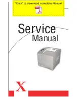 Предварительный просмотр 1 страницы Xerox Phaser 4 400 Service Manual