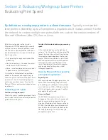 Предварительный просмотр 6 страницы Xerox Phaser 4510 Evaluator Manual