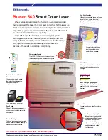 Xerox Phaser 560 Brochure & Specs preview