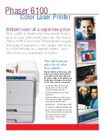 Preview for 2 page of Xerox Phaser 6100DN Brochure & Specs