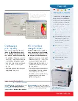 Preview for 3 page of Xerox Phaser 6100DN Brochure & Specs