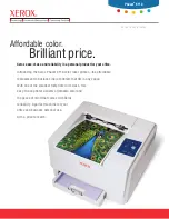 Xerox Phaser 6110 Brochure & Specs preview