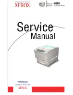 Предварительный просмотр 1 страницы Xerox Phaser 6200 Service Manual