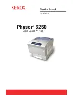 Xerox PHASER 6250 Service Manual preview