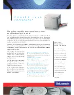 Xerox Phaser 740L Specifications preview