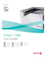 Preview for 1 page of Xerox PHASER 7500 (German) Benutzerhandbuch