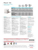 Xerox Phaser 750P Brochure & Specs preview