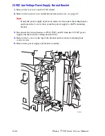 Предварительный просмотр 258 страницы Xerox Phaser 7750DXF Service Manual