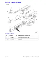 Предварительный просмотр 284 страницы Xerox Phaser 7750DXF Service Manual