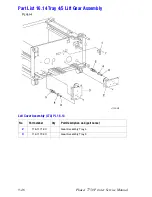 Предварительный просмотр 320 страницы Xerox Phaser 7750DXF Service Manual