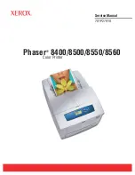 Preview for 1 page of Xerox Phaser 8500 Service Manual