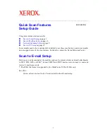 Preview for 1 page of Xerox Printer/Fax/Scanner/Copier WC5230 Setup Manual