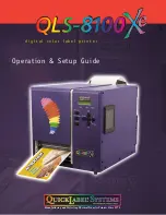 Предварительный просмотр 1 страницы Xerox QLS-8100XE Operation & Setup Manual