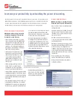 Предварительный просмотр 2 страницы Xerox SMARTsend 2.0 Brochure