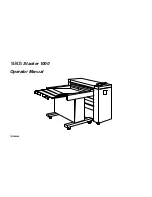 Предварительный просмотр 1 страницы Xerox Stacker 1000 Operator'S Manual