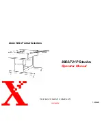 Xerox STACKER 8855/721P Operator'S Manual preview