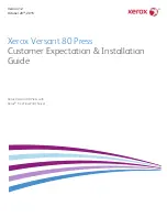 Xerox Versant 80 Press Installation Manual предпросмотр