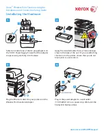 Xerox Wireless Print Solutions Adapter Installation And Connection Manual preview