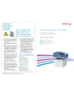 Xerox WorkCentre 3345 Quick Use Manual preview