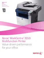 Xerox WorkCentre 3550 Brochure & Specs preview