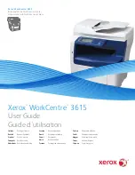 Xerox WorkCentre 3615 User Manual preview