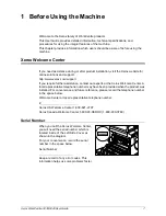 Предварительный просмотр 7 страницы Xerox WorkCentre 5016 User Manual