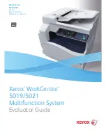 Предварительный просмотр 1 страницы Xerox WorkCentre 5019 Specifications