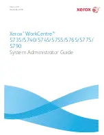 Xerox WORKCENTRE 5735 System Administrator Manual предпросмотр