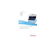 Xerox WorkCentre 6605DN Quick Use Manual preview