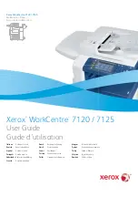 Preview for 1 page of Xerox WorkCentre 7125 User Manual