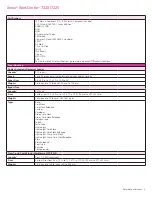 Предварительный просмотр 3 страницы Xerox WorkCentre 7200 series Specifications