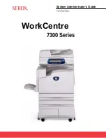 Xerox WorkCentre 7300 Series Administrator'S Manual предпросмотр