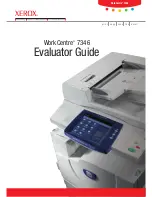 Xerox WorkCentre 7346 Evaluator Manual preview