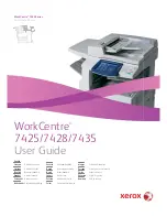 Preview for 1 page of Xerox WorkCentre 7400 Series (Romanian) Ghid De Utilizare