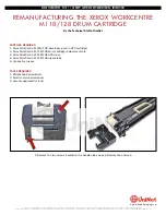 Предварительный просмотр 2 страницы Xerox WorkCentre M118 Remanufacturing Instructions