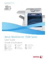 Предварительный просмотр 1 страницы Xerox WorkCentre WC7530 User Manual