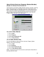 Предварительный просмотр 40 страницы Xerox WorkCentre XE60 User Manual