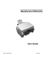 Предварительный просмотр 1 страницы Xerox WorkCentre XK35c User Manual