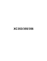 Xerox XC356 - Home Office Copier User Manual preview