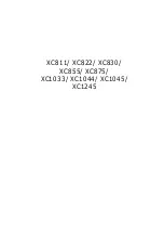 Xerox XC811 Manual предпросмотр