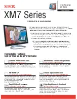 Preview for 1 page of Xerox XM7-19w Specifications