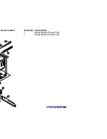 Preview for 71 page of Xerox Z740/N - Phaser 740 Color Laser Printer Parts List