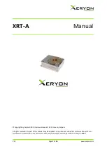 XERYON XRT-A Manual preview