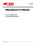 XESS XStend XS40 Manual preview