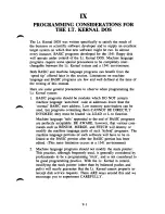 Preview for 109 page of XETEC Lt. Kernal Operating Manual