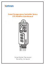 Xetron STC-1000Pro User Manual предпросмотр